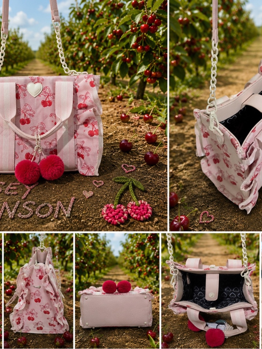 Luv Betsey by Betsey Johnson LBRUFFLE Satchel Bag - Picture 3 of 3